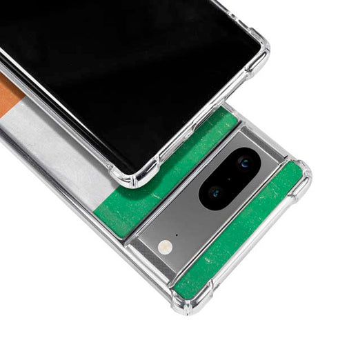 Ireland Flag Distressed Google Pixel 8 Clear Case